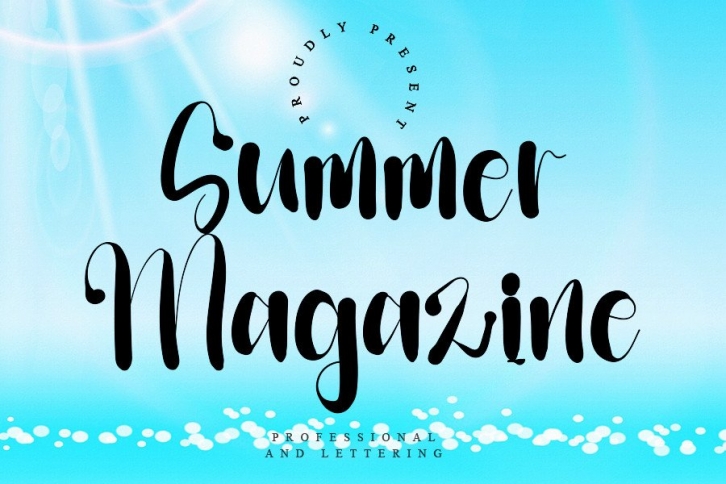 Summer Magazine Font Download