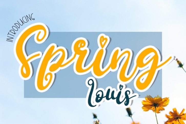 Spring Louis Font Download