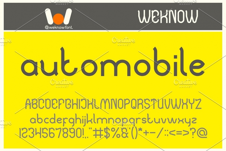 auto mobile font Font Download