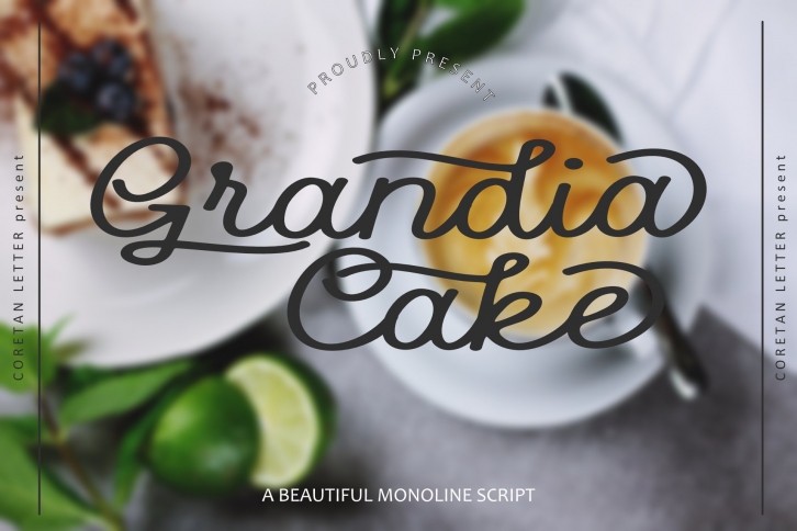 Grandia Cake Font Download