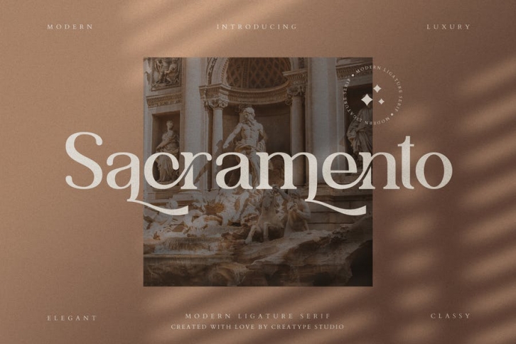 Sacramento Modern Ligature Serif Font Download