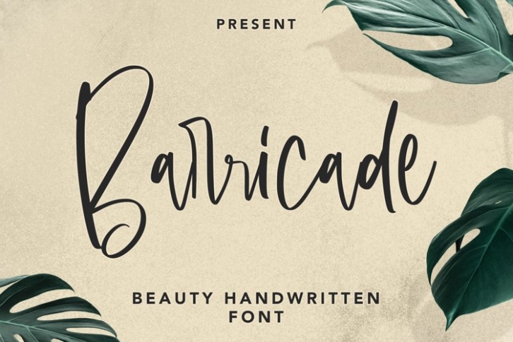 Barricade Font Download