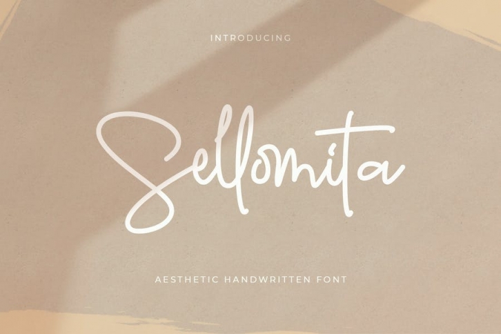 Sellomita - Handwritten Font Font Download