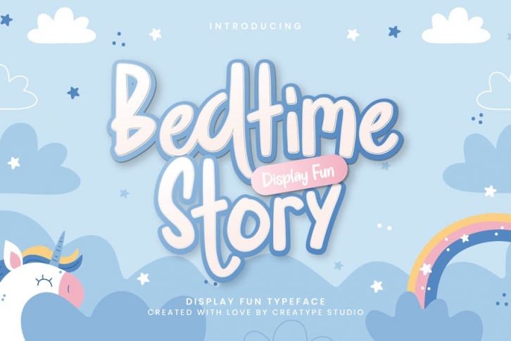 Bedtime Story Display Fun Font Download