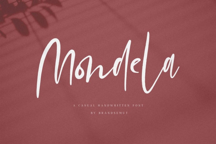 Mondela - Casual Handwritten Font Font Download