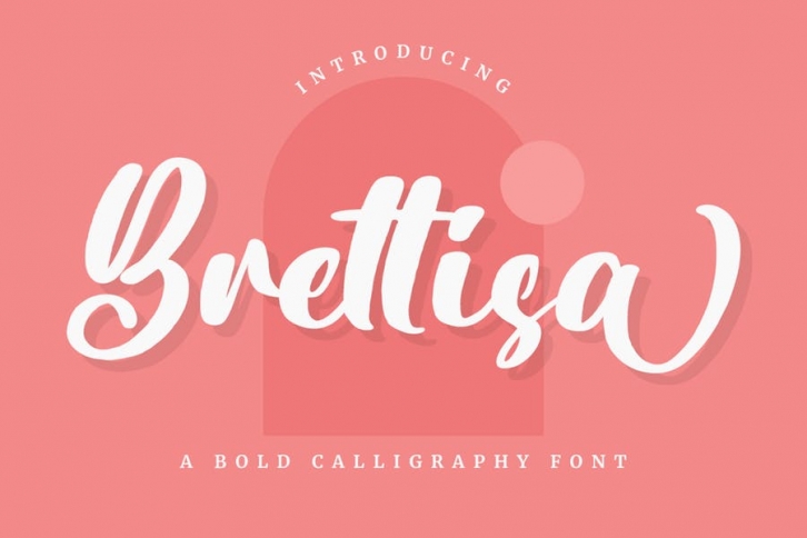 Brettisa - Wedding Font Font Download