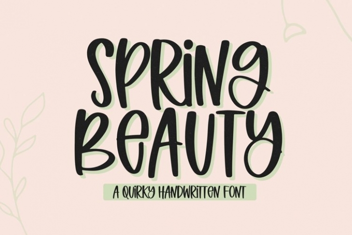 Web Spring Beauty Font Download