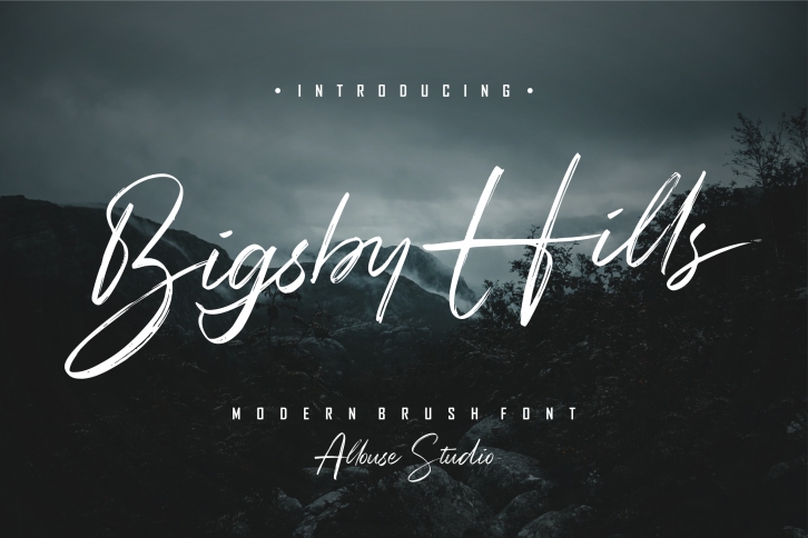 Bigsby Hills Font Download