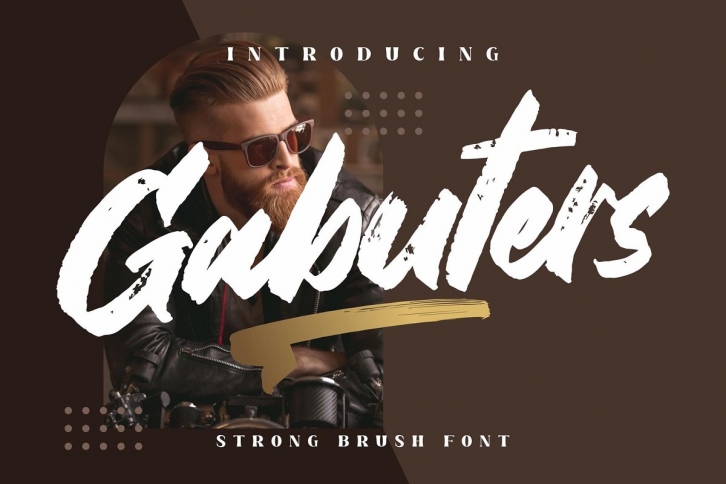 Gabuters Brush LS Font Download