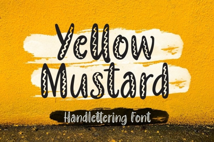 Web Yellow Mustard Font Download