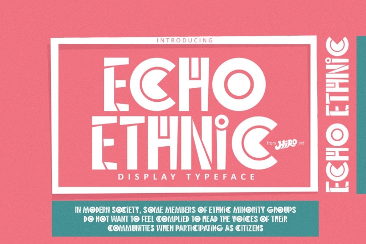 Echo Ethnic Font Download