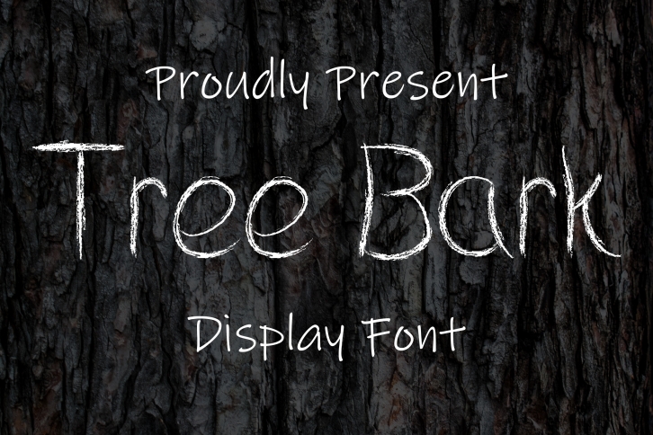Tree Bark Font Download