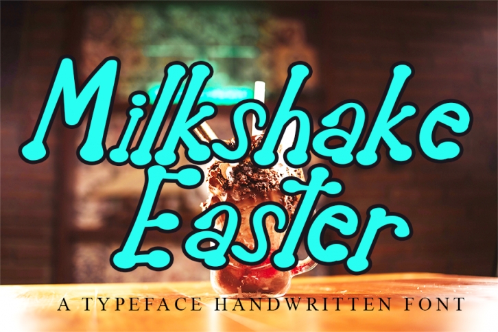 Milkshake Easter Font Download