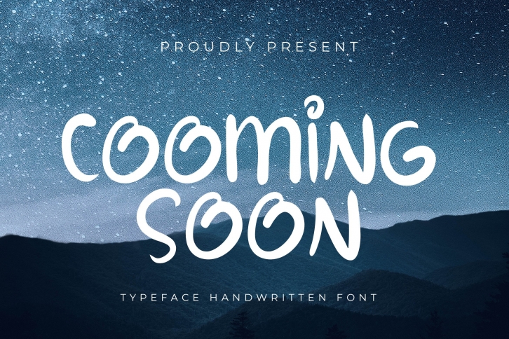 Cooming Soon Font Download