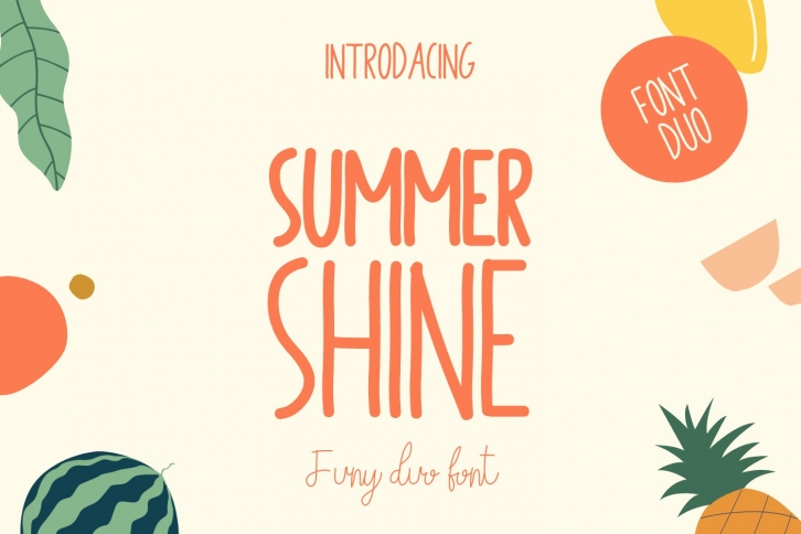 Summer Shine Font Download