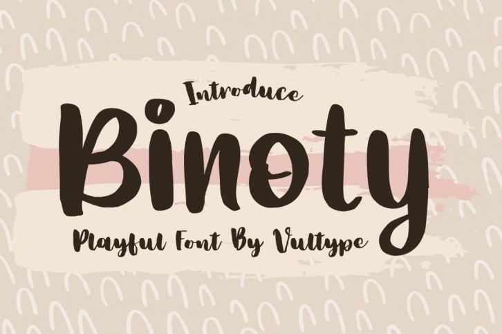 Binoty Font Download