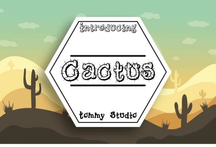 Cactus Font Download