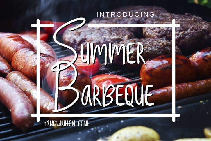Summer Barbeque Font Download