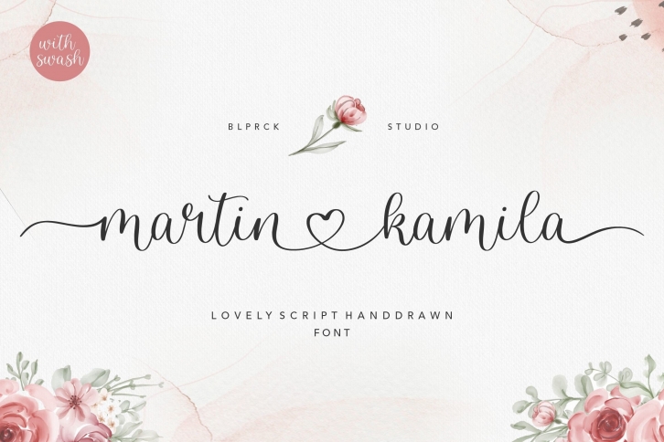 Martin Kamila Script Font Download