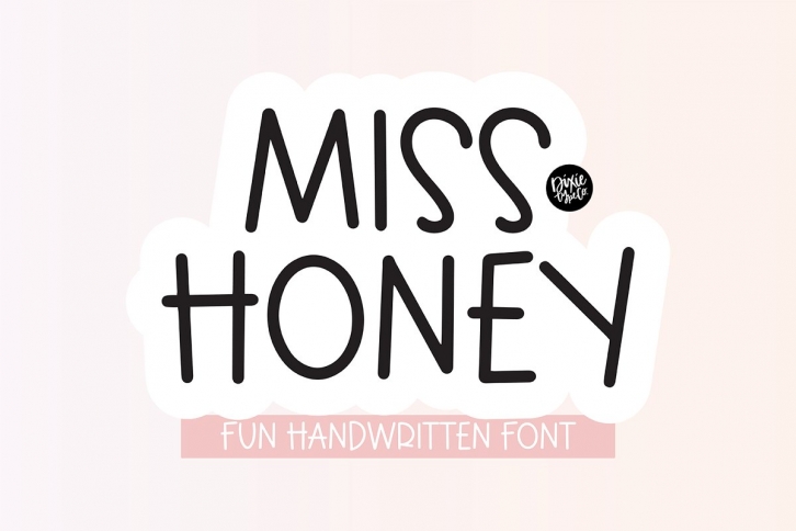 MISS HONEY Kids Handwriting Font Download