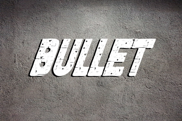Bullet Font Download