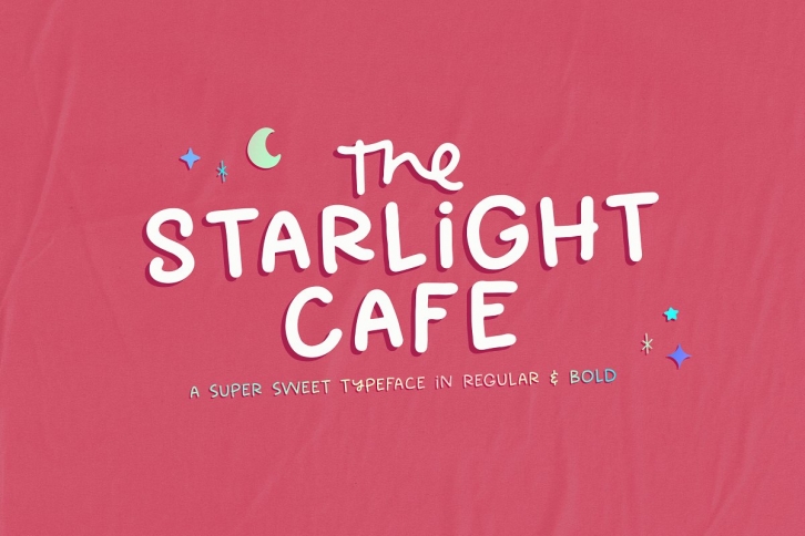 The Starlight Cafe + Dingbats Font Download