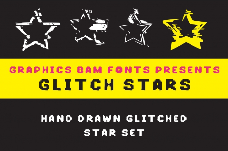 Glitch Stars Font Download