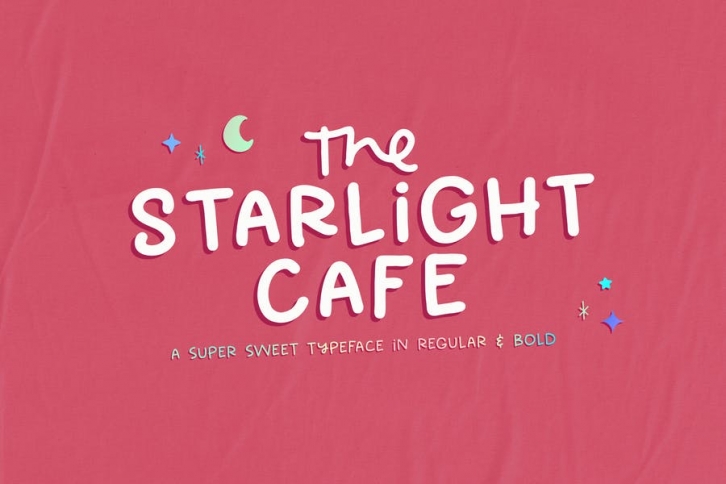 The Starlight Cafe + Dingbats Font Download