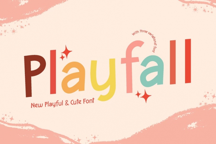 Playfall Kids Education Font Font Download