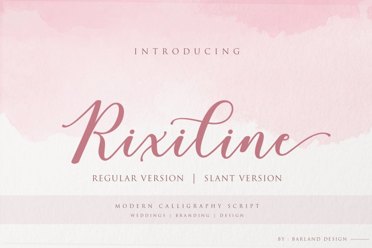 Rixiline Script Font Download