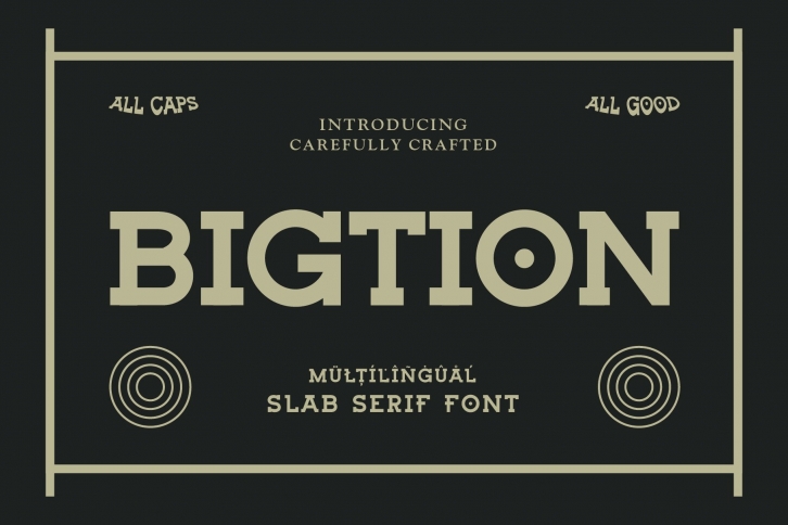 Bigtion Font Download
