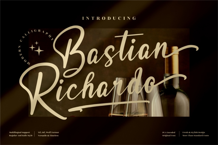 Bastian Richardo Font Download