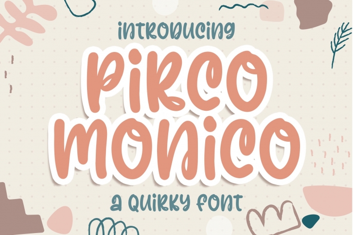 Pirco Monico Font Download
