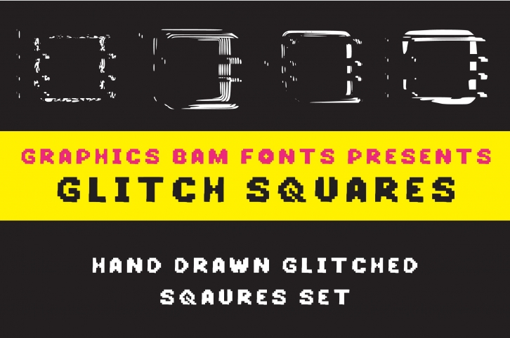 Glitch Squares Font Download