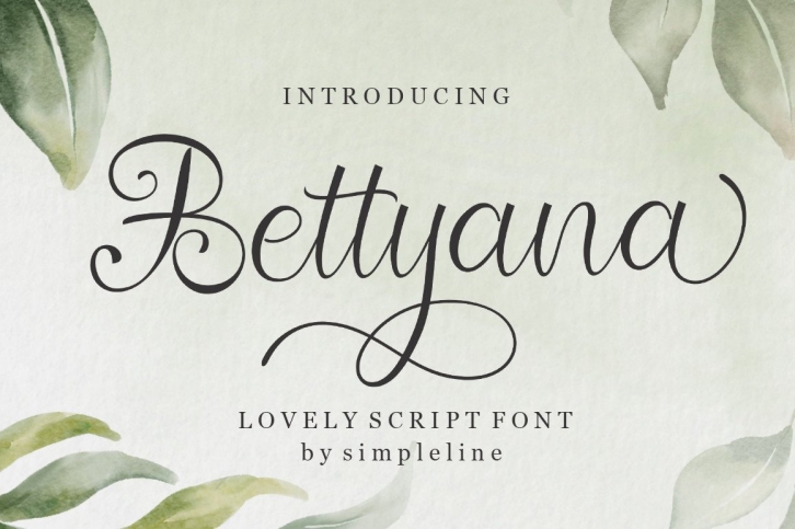 Bettyana Script Font Download