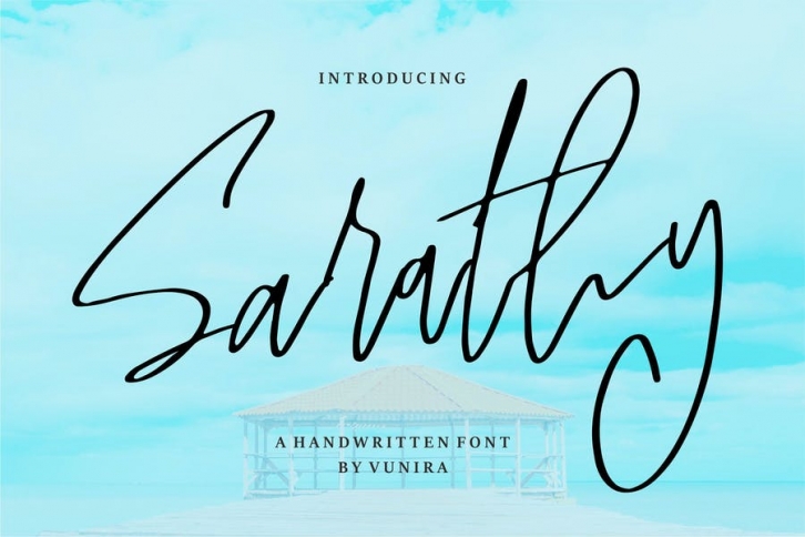 Sarathy | A Handwritten Font Font Download