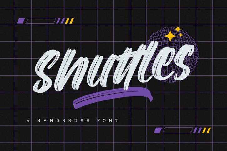 Shuttles - Brush Font Font Download