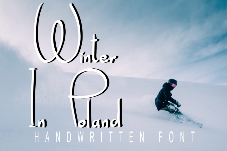 Winter in Poland Font Download