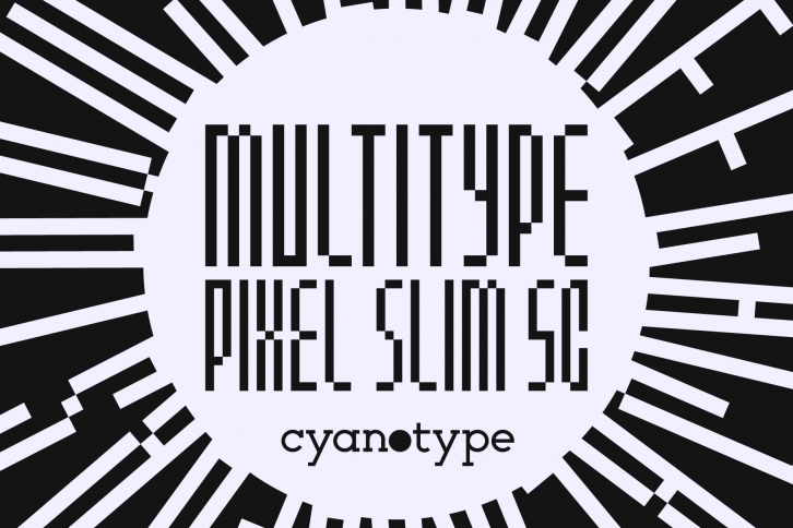 MultiType Pixel Slim Font Download