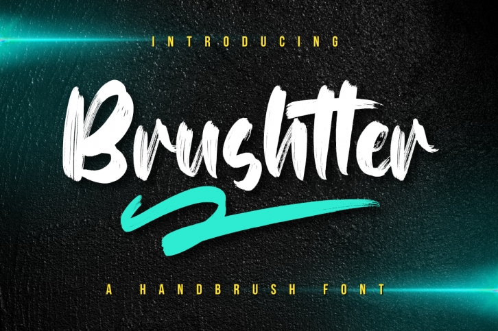 Brushtter Font Download