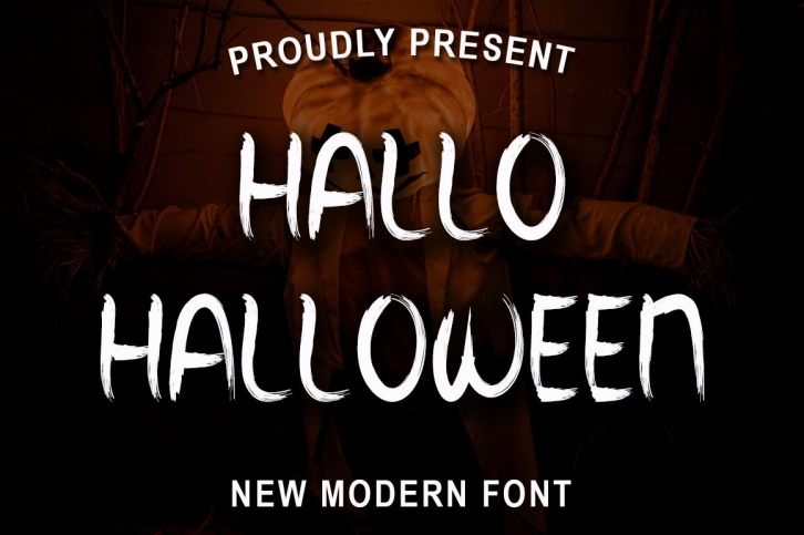 Hallo Halloween Font Download