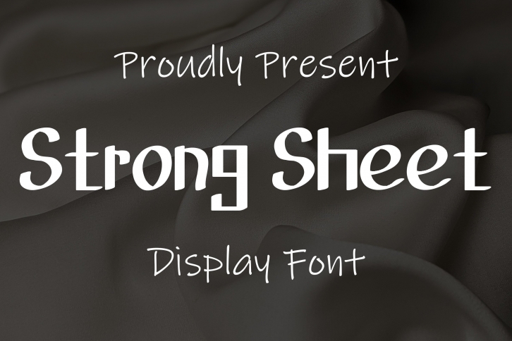 Strong Sheet Font Download