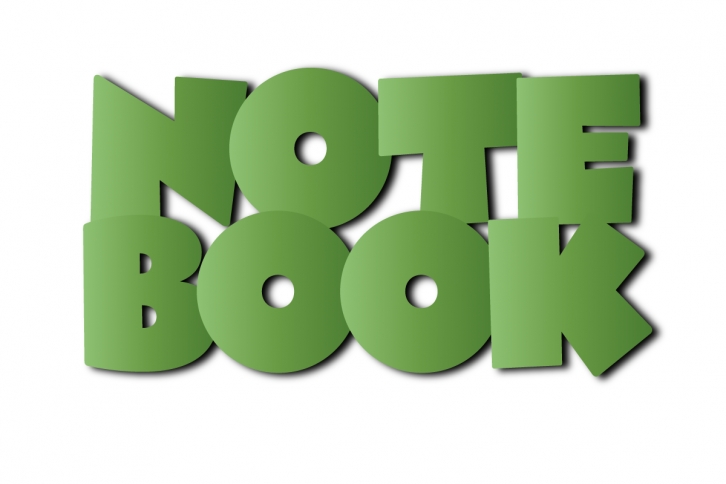 NoteBook Font Download