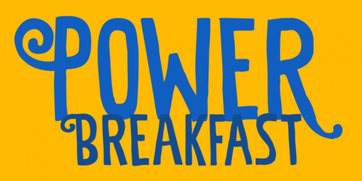 Power Breakfast Font Download