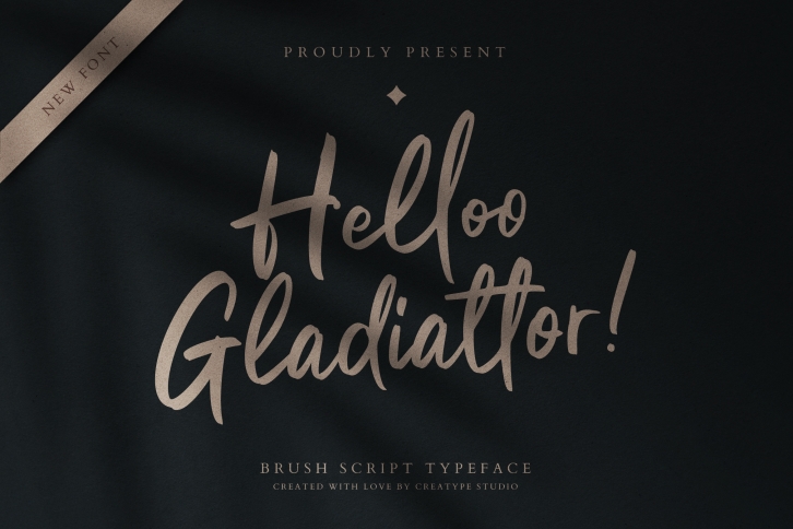 Helloo Gladiattor Regular Font Download