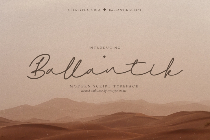 Ballantik Regular Font Download