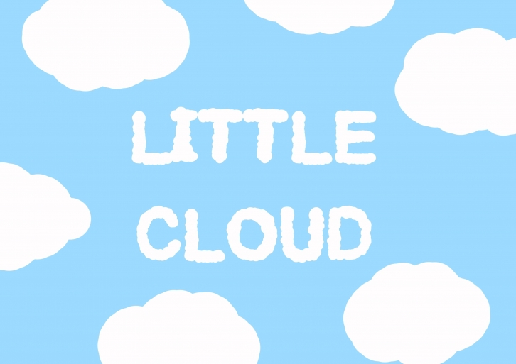 Little Cloud Font Download