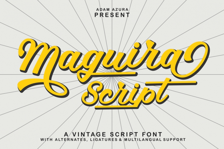 Maguira Script Font Download
