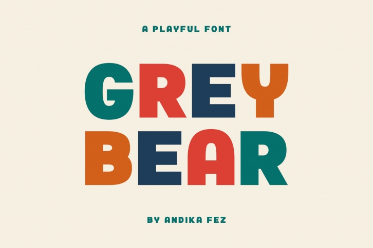 Grey Bear Font Download