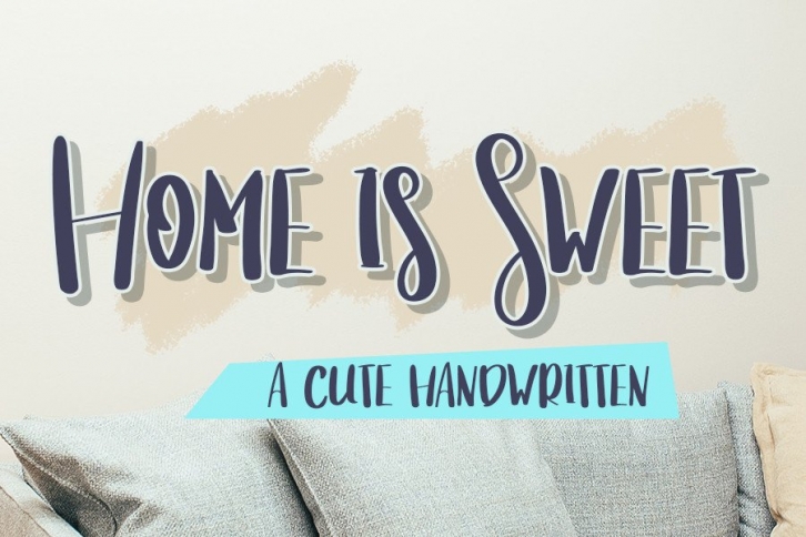 Home is Sweet Font Download
